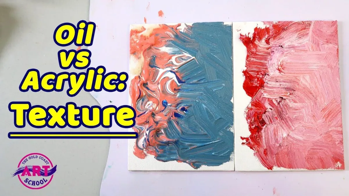 Oil vs Acrylic Paint: What's the Texture Difference? - Gold Coast Art ...