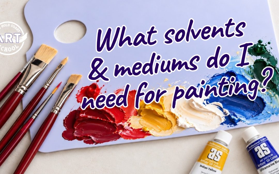 What Solvents and Mediums Do I Need for Oil Painting?